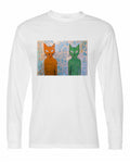 2chatsAliens - T-shirt Manche Longue POLY