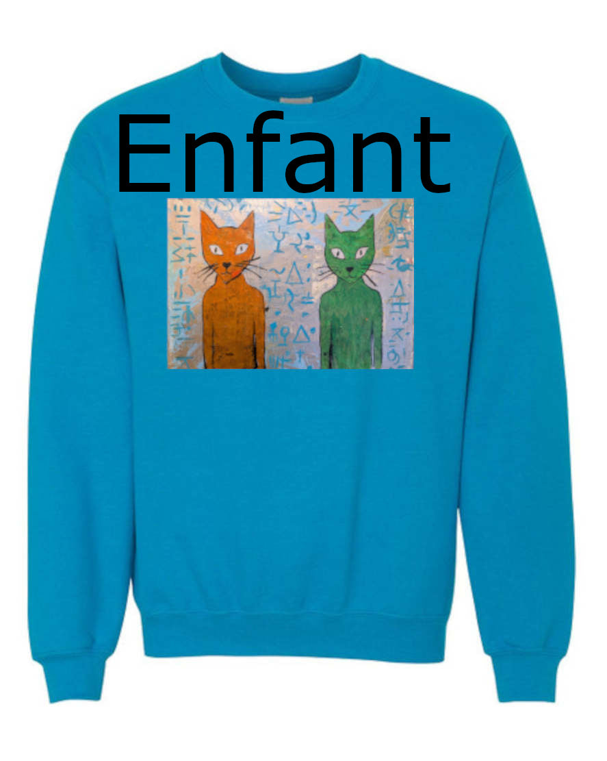 2chatsAliens - Crewneck Enfant