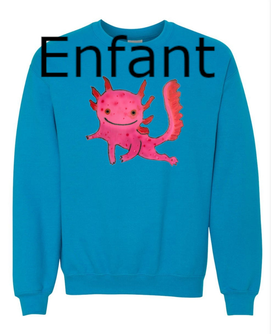 Axolotl - Crewneck Enfant