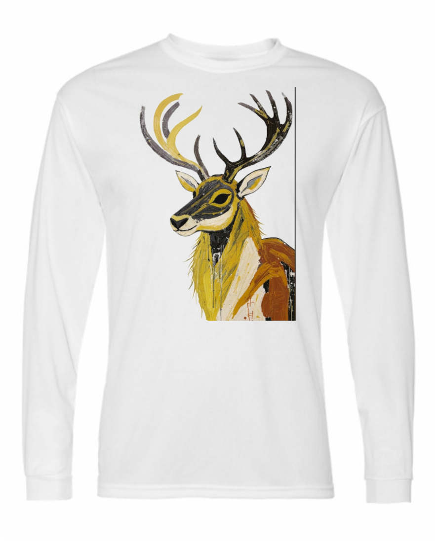 Cerf - T-shirt Manches Longues POLY