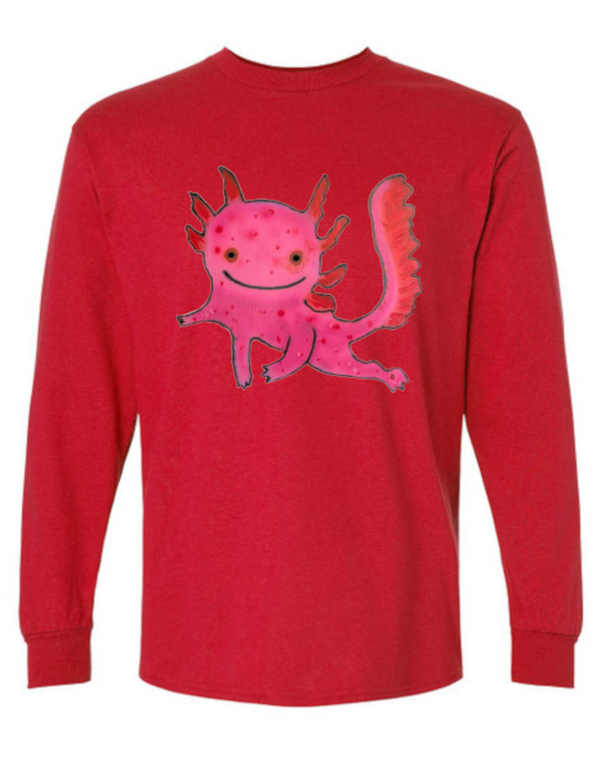 Axolotl - T-shirt Manches Longues