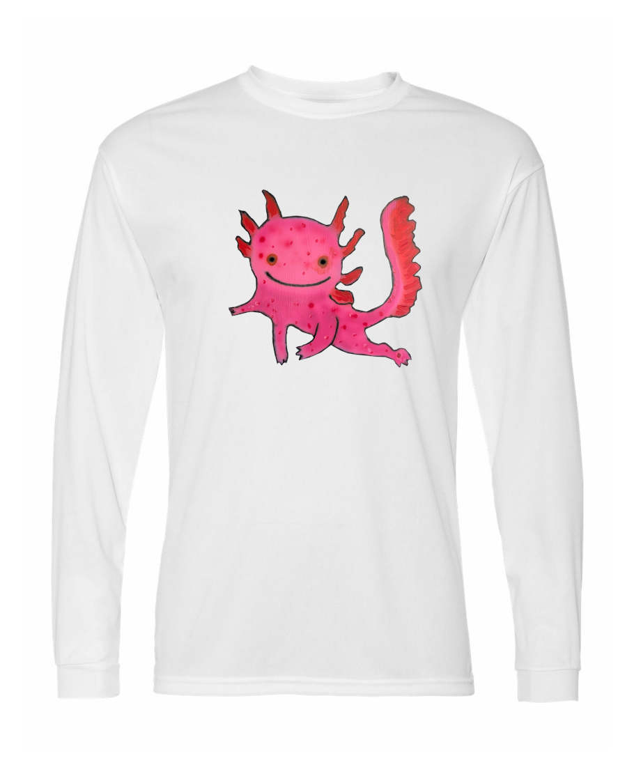 Axolotl - T-shirt Manches Longues POLY