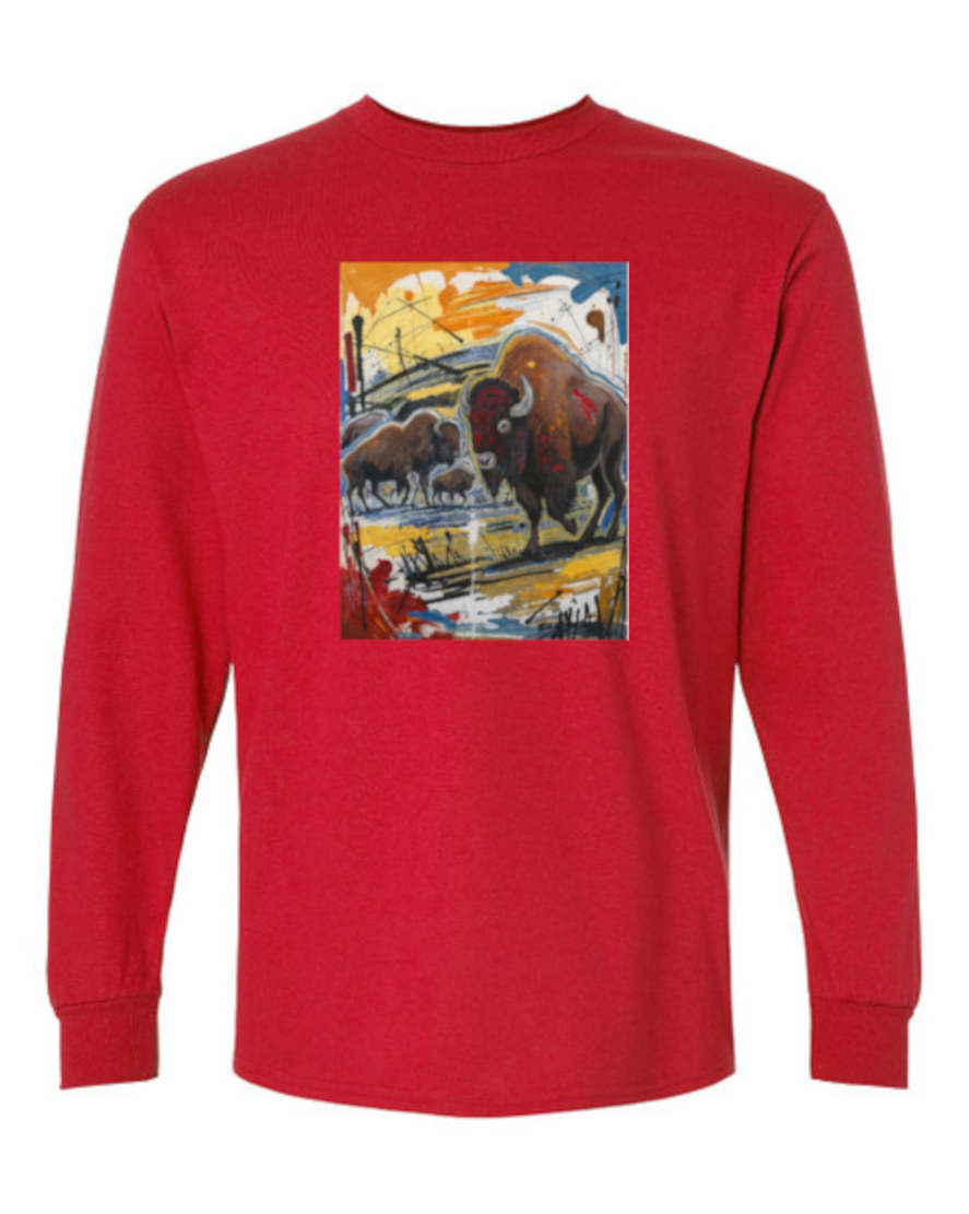 Bison - T-shirt Manches Longues