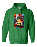 Chat Alien & Vache - Hoodie