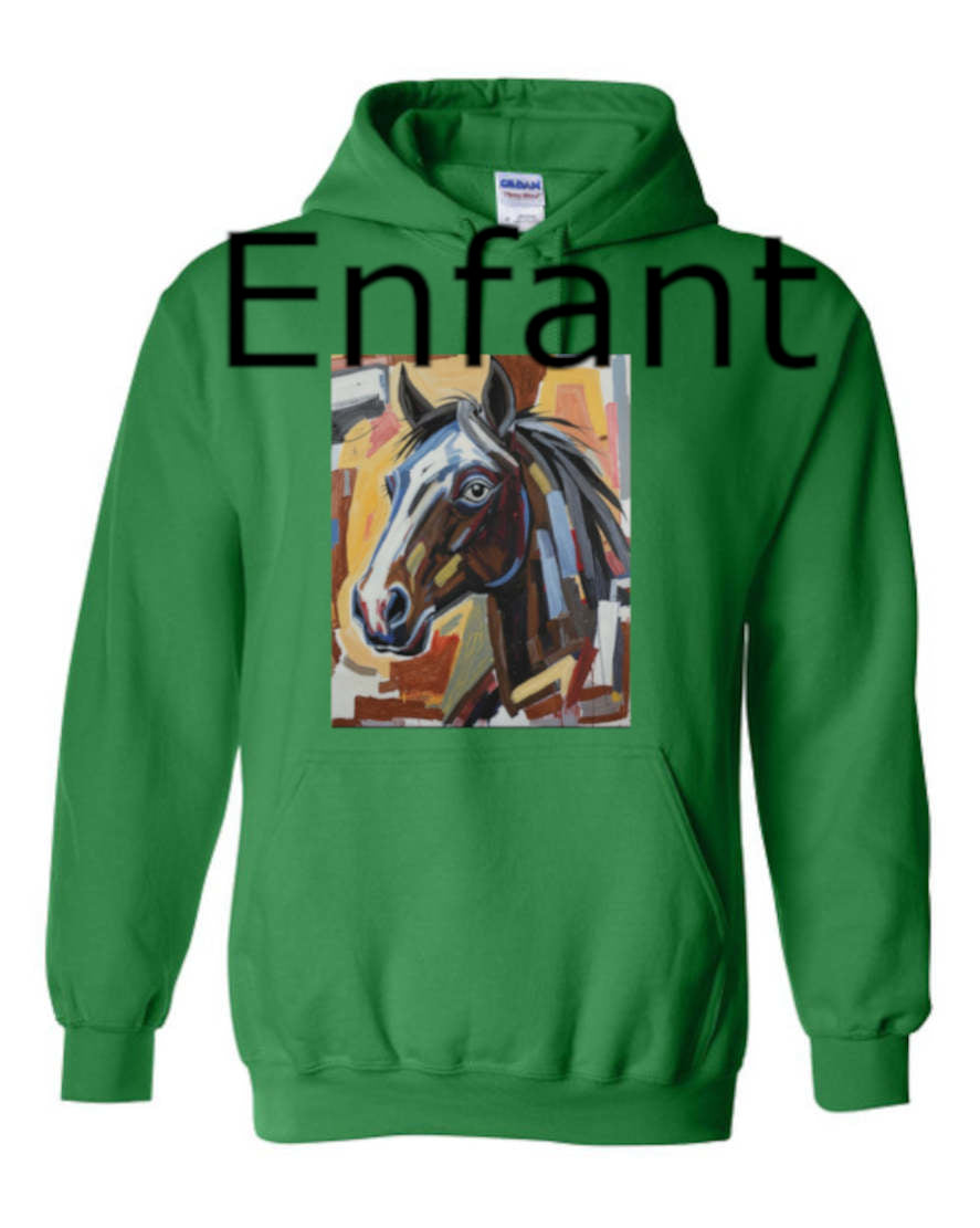 Cheval - Hoodie Enfant