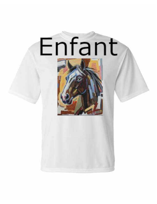 Cheval tshirt POLY enfant