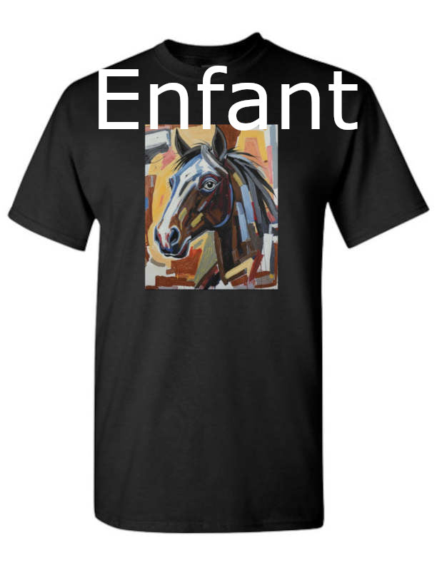 Cheval - T-shirt Enfant