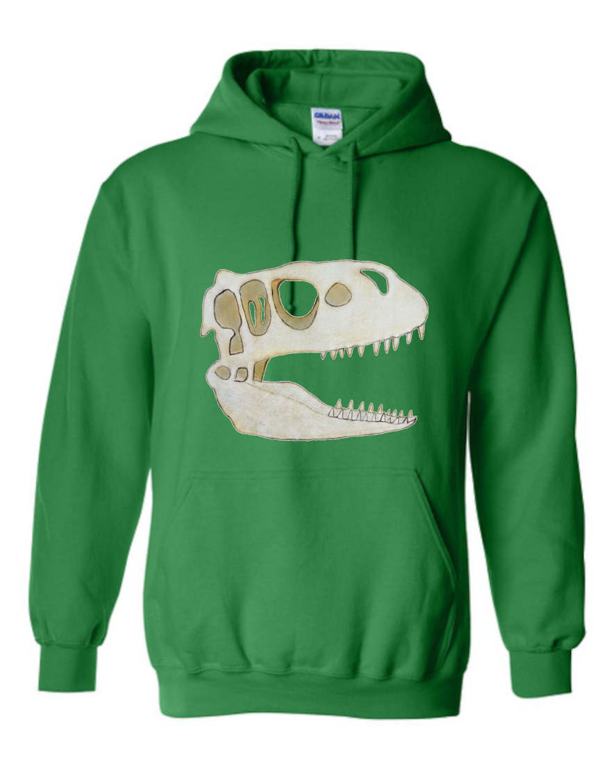Crâne Dino Hoodie