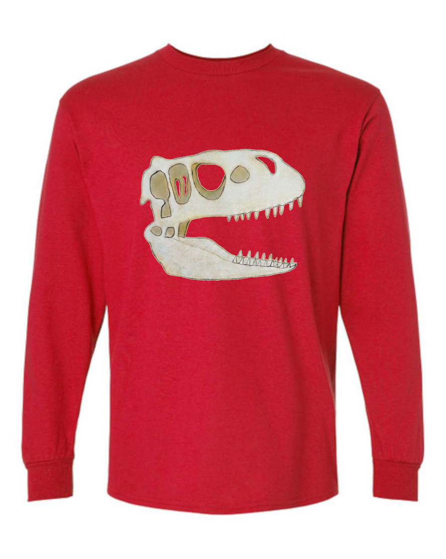 Crâne Dino Tshirt manche longue