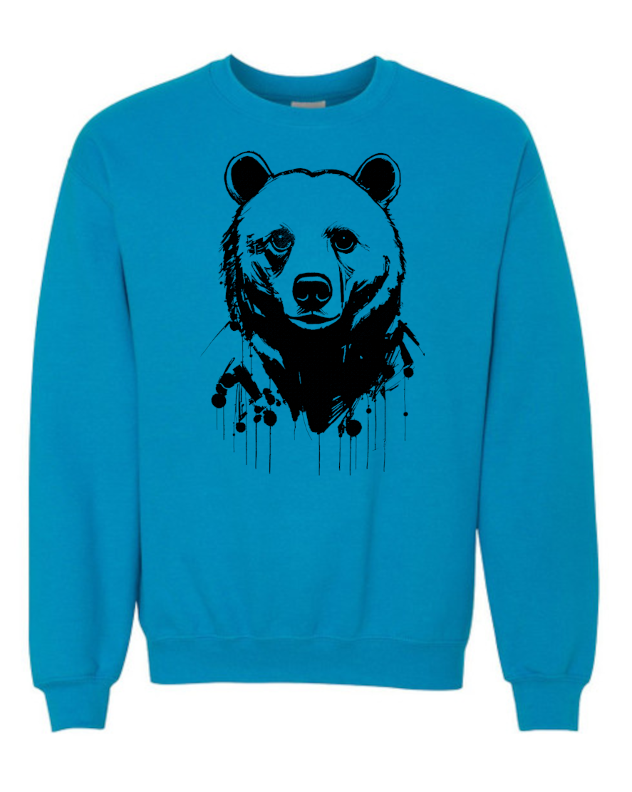 Ours noir - Crewneck DTF