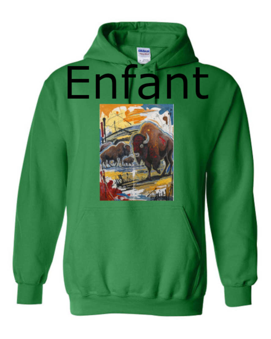 Bison - Hoodie Enfant