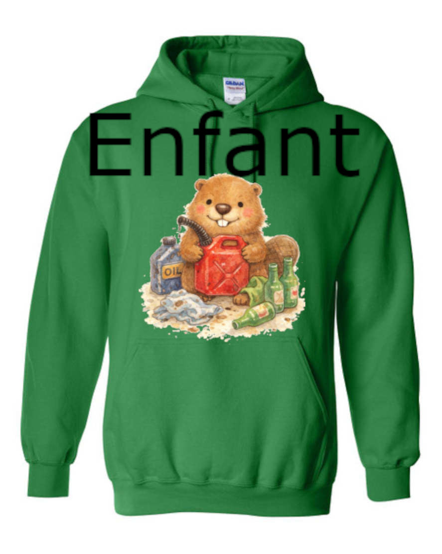 Castor Bricoleur - Hoodie Enfant