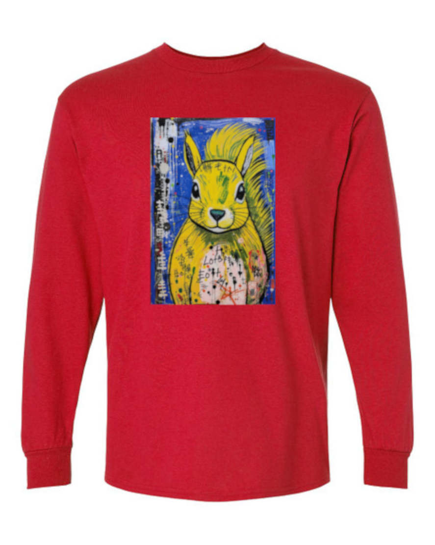 Écureuil Tshirt manche longue