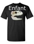 Crâne Dino Tshirt enfant