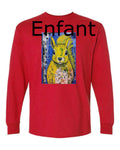 Écureuil Tshirt manche longue enfant