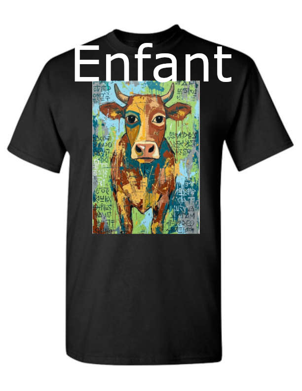 Vache T-Shirt Enfant