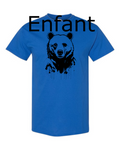 Ours Noir T-shirt DTF Enfant