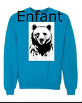Ours Noir Crewneck Standard Enfant