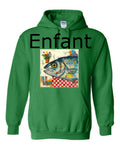 Poisson Hoodie Enfant