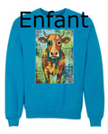 Vache Crewneck Enfant