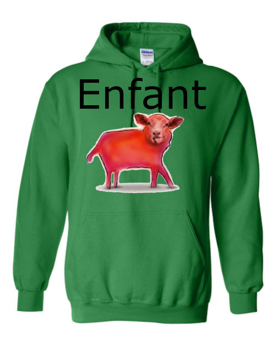 Mouton Hoodie enfant