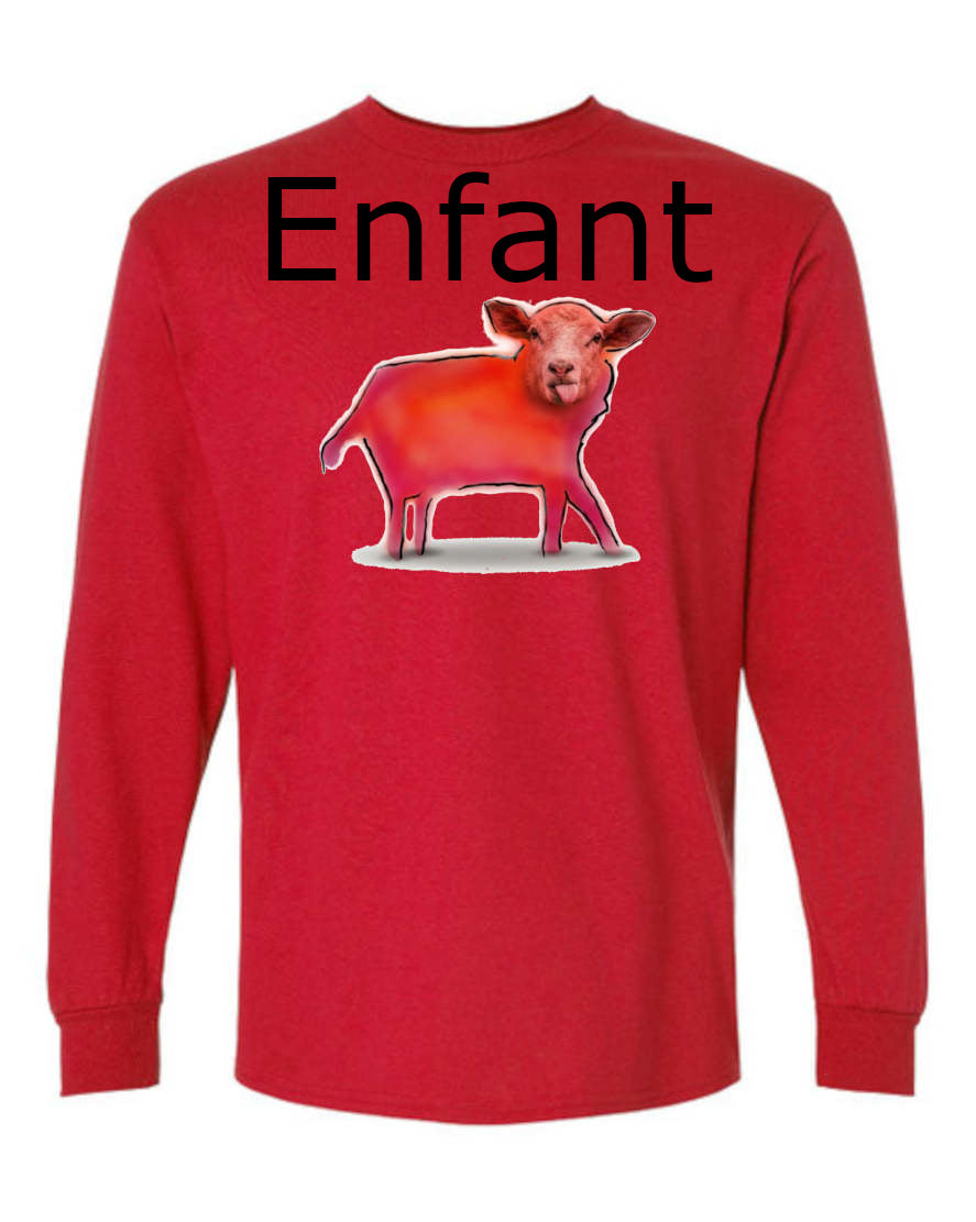 Mouton Tshirt manche longue enfant