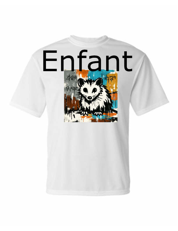 Opossum Tshirt POLY enfant