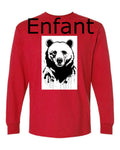 Ours Noir T-shirt Manche Longue Standard Enfant