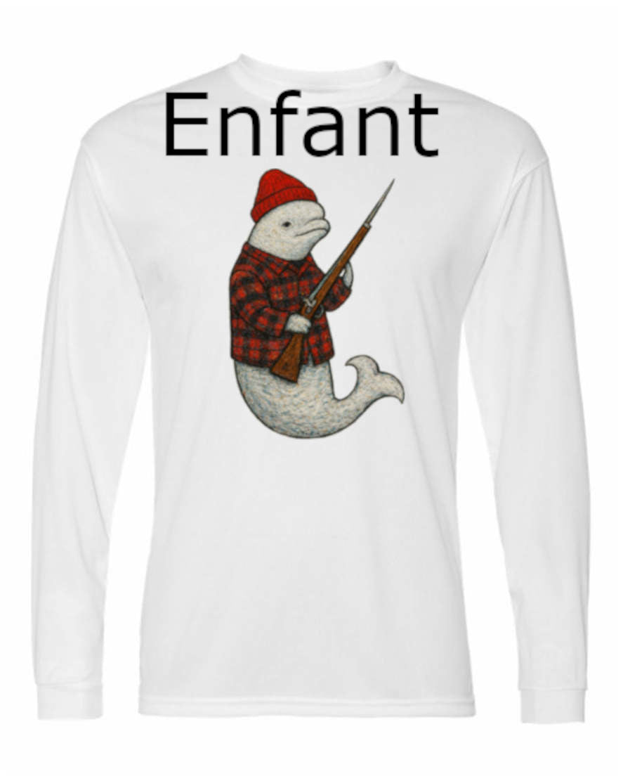 Béluga - T-shirt Manches Longues POLY Enfant