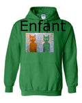 2chatsAliens - Hoodie Enfant