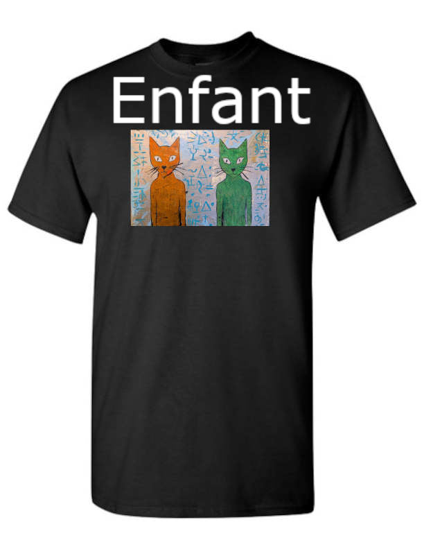 2chatsAliens - T-shirt Enfant