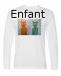 2chatsAliens - T-shirt Manches Longues POLY Enfant