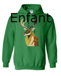 Cerf - Hoodie Enfant