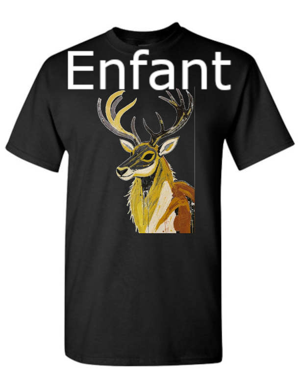 Cerf - T-shirt Enfant