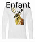 Cerf - T-shirt Manches Longues POLY Enfant