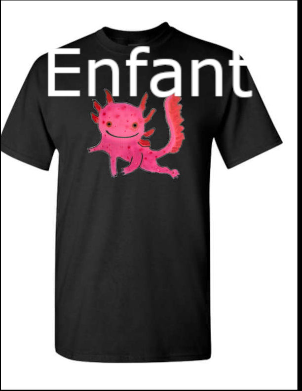 Axolotl - T-shirt Enfant