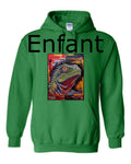 Lézard Hoodie enfant