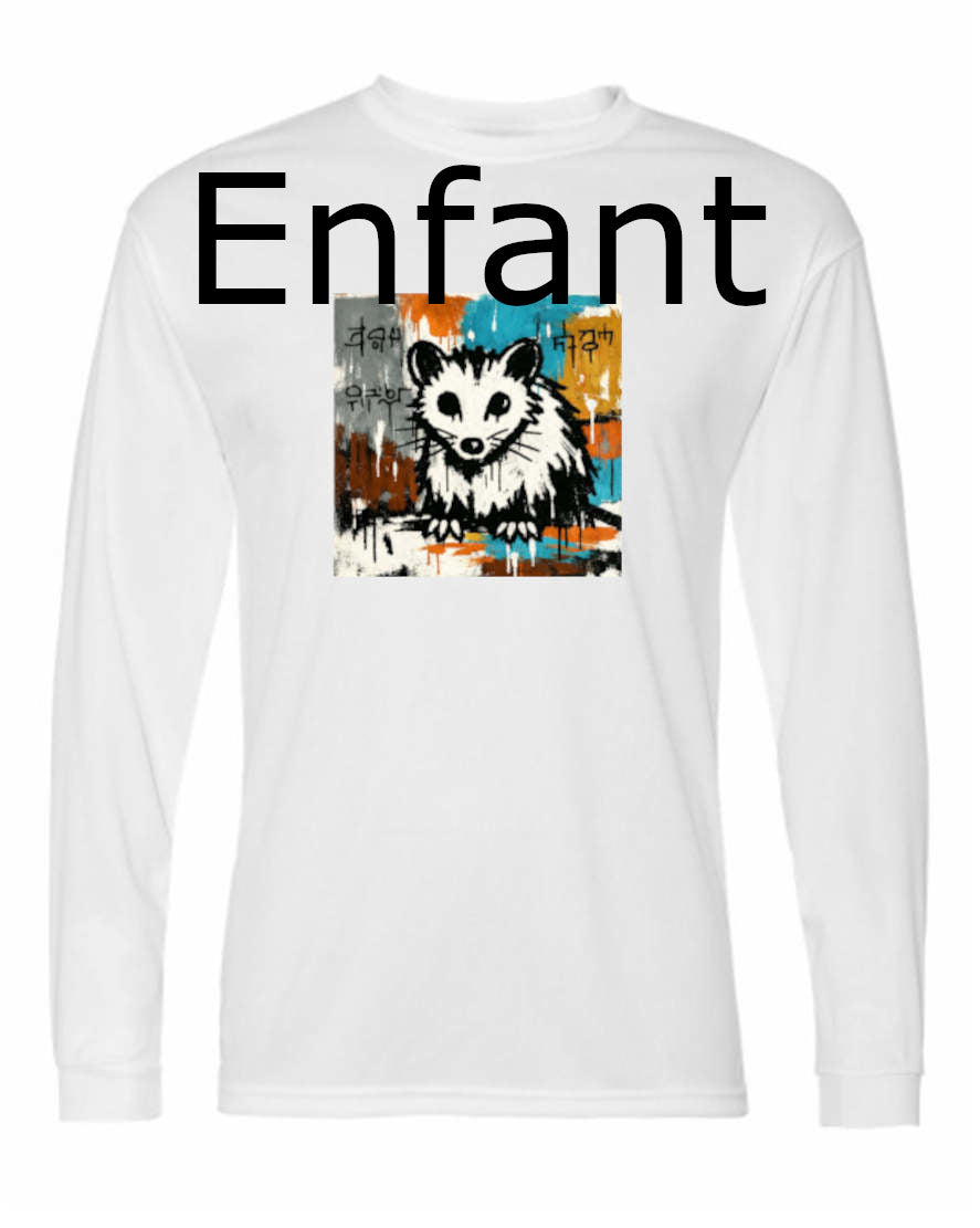 Opossum Tshirt manche longue POLY enfant