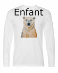 Ours Polaire T-Shirt Manche Longue POLY Enfant
