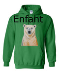 Ours Polaire Hoodie Enfant