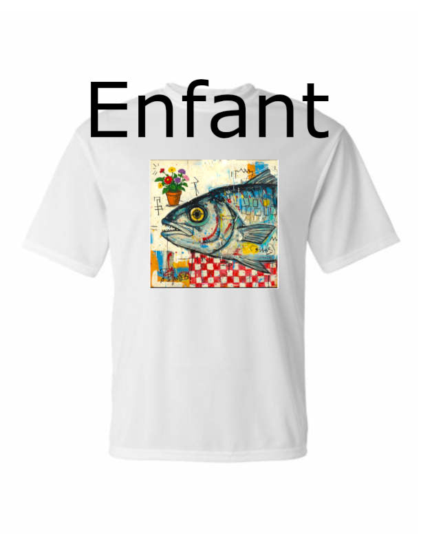 Poisson T-Shirt POLY Enfant