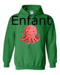 Pieuvre Hoodie Enfant