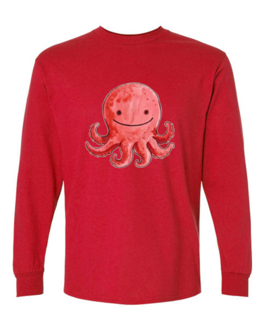Pieuvre T-Shirt Manche Longue