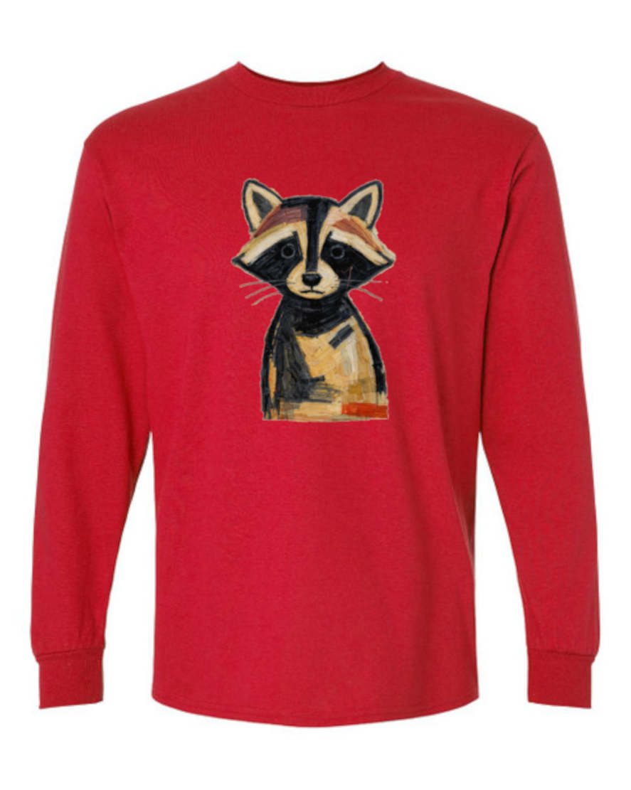 Raton Laveur T-Shirt Manche Longue