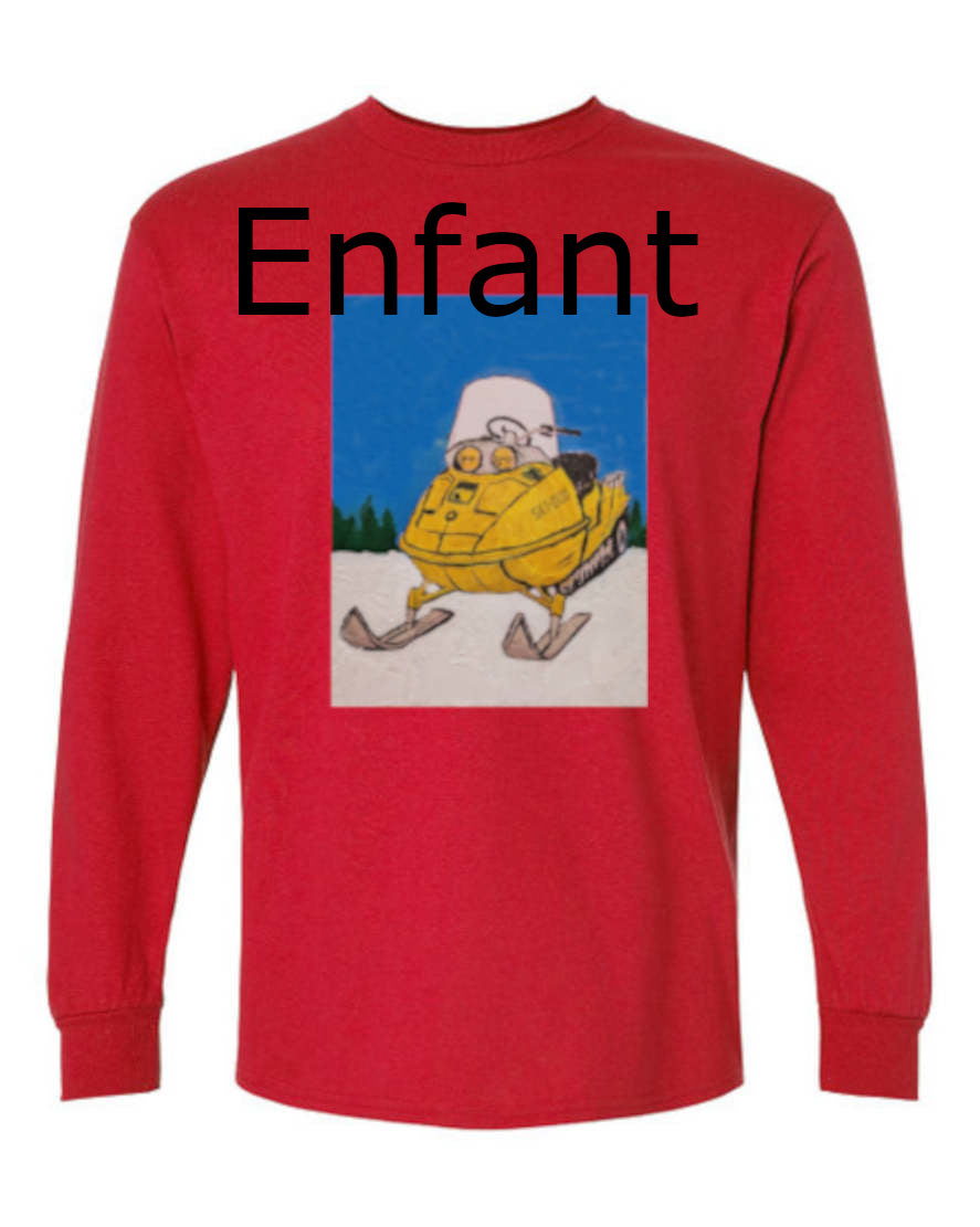 Skidoo T-Shirt Manche Longue Enfant