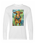 Vache T-Shirt Manche Longue POLY